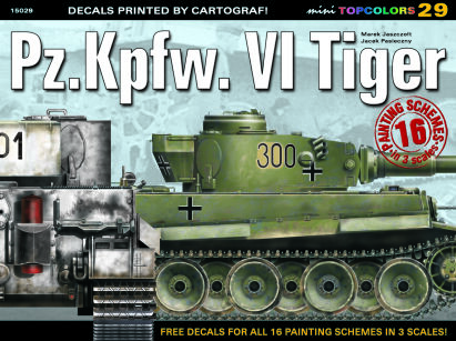 15029 - Pz.Kpfw. VI Tiger (kalkomania)