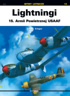 12 - Lightningi 15. Armii Powietrznej USAAF   Lightningi 15. Armii Powietrznej USAAF