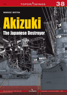 7038 -  Akizuki. The Japanese Destroyer