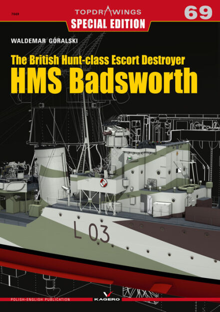 7069 - The British Hunt-class Escort Destroyer HMS Badsworth