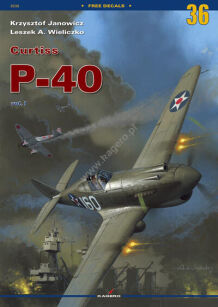 3036 u - Curtiss P-40 vol. I POLISH VERSION