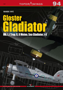 Gloster Gladiator Mk. I, I Trop, II, II Meteo, Sea Gladiator, J-8