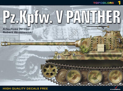 15001 - Pz.Kpfw. V PANTHER  (kalkomania)