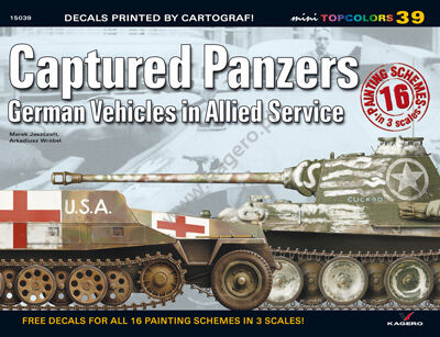 15039 - Captured Panzer German Vehicles in Allied Service (decals)