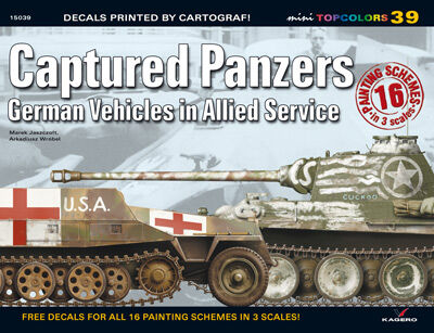 15039 - Captured Panzer German Vehicles in Allied Service (decals)