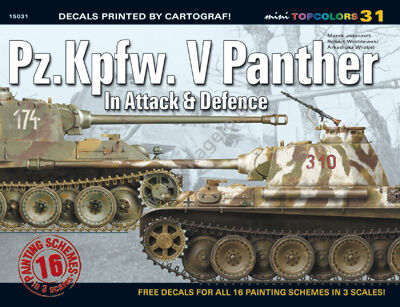 15031 - Pz.Kpfw. V Panther In Attack & Defence (decals)