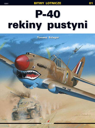 12001p - P-40 Rekiny Pustyni