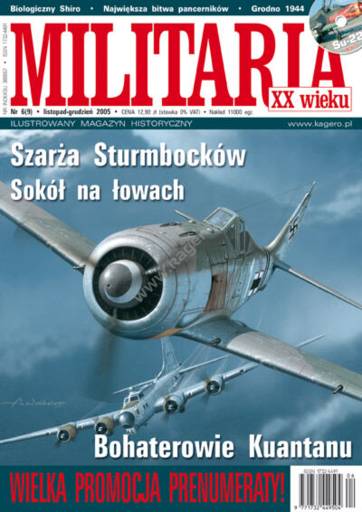 09 - Kalkomania Foce Wulf FW - 190 vol. IV Monografia nr 6-  Militaria XX Wieku - nr 06(9)