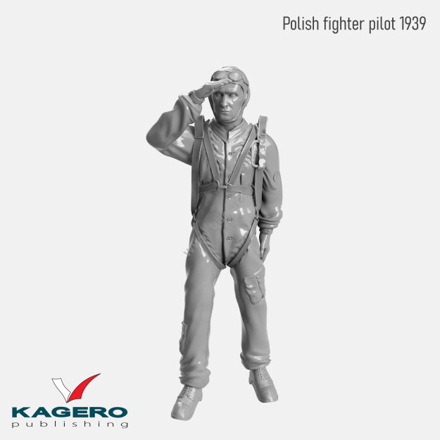 Fig02 - Polski pilot myśliwca 1939. Skala 1/72