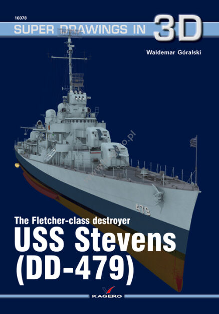 The Flecher- class destroyer USS Stevens (DD-479)