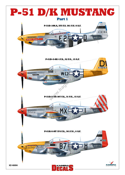 P-51 D/K Mustang part 1.