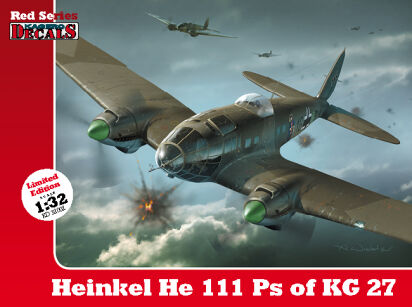 1/32 Heinkel He 111 Ps of KG 27 (decals)